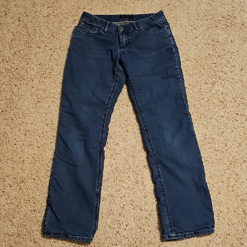 Prana Women's Straight Leg Boyfriend Lined Jeans
